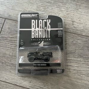 Black bandit collection 1969 ford bronco collectible